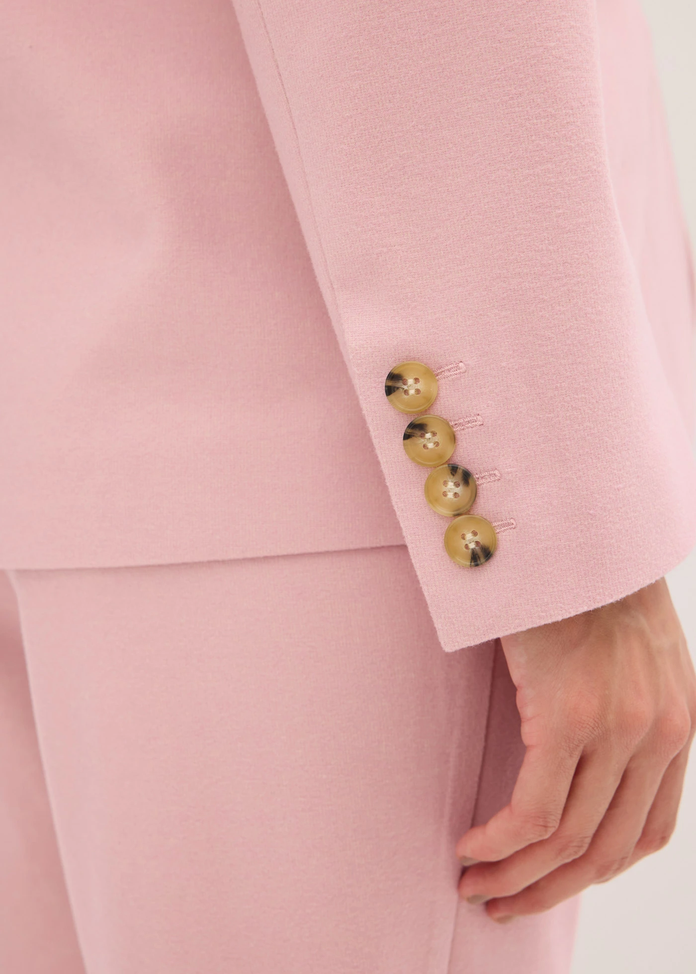 Sacou din material stretch, cu un singur rând de nasturi • violet-orhidee fumuriu melanj • magazin bonprix