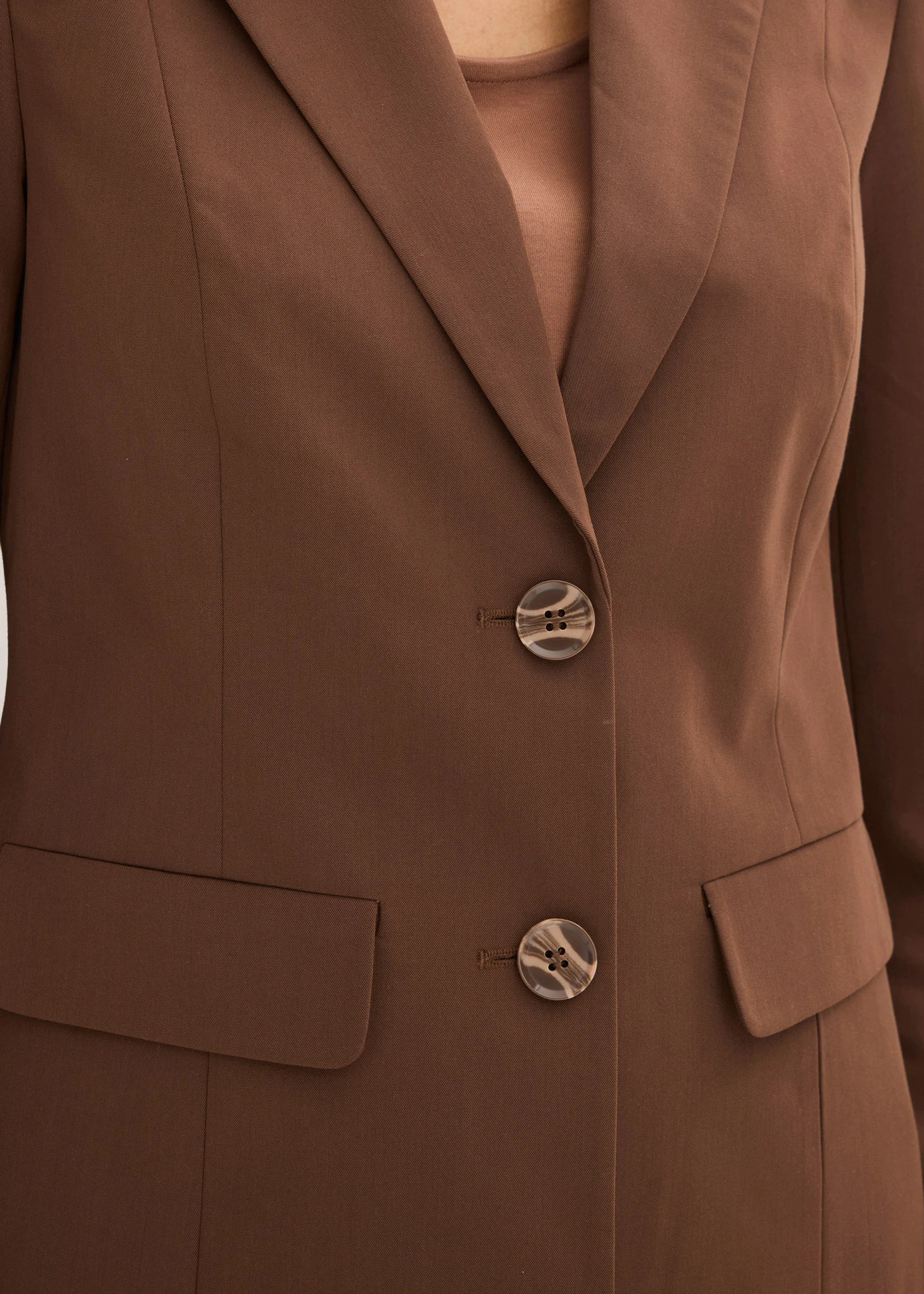 Komplet garniturowy (2 cz.) • brązowy • sklep bonprix