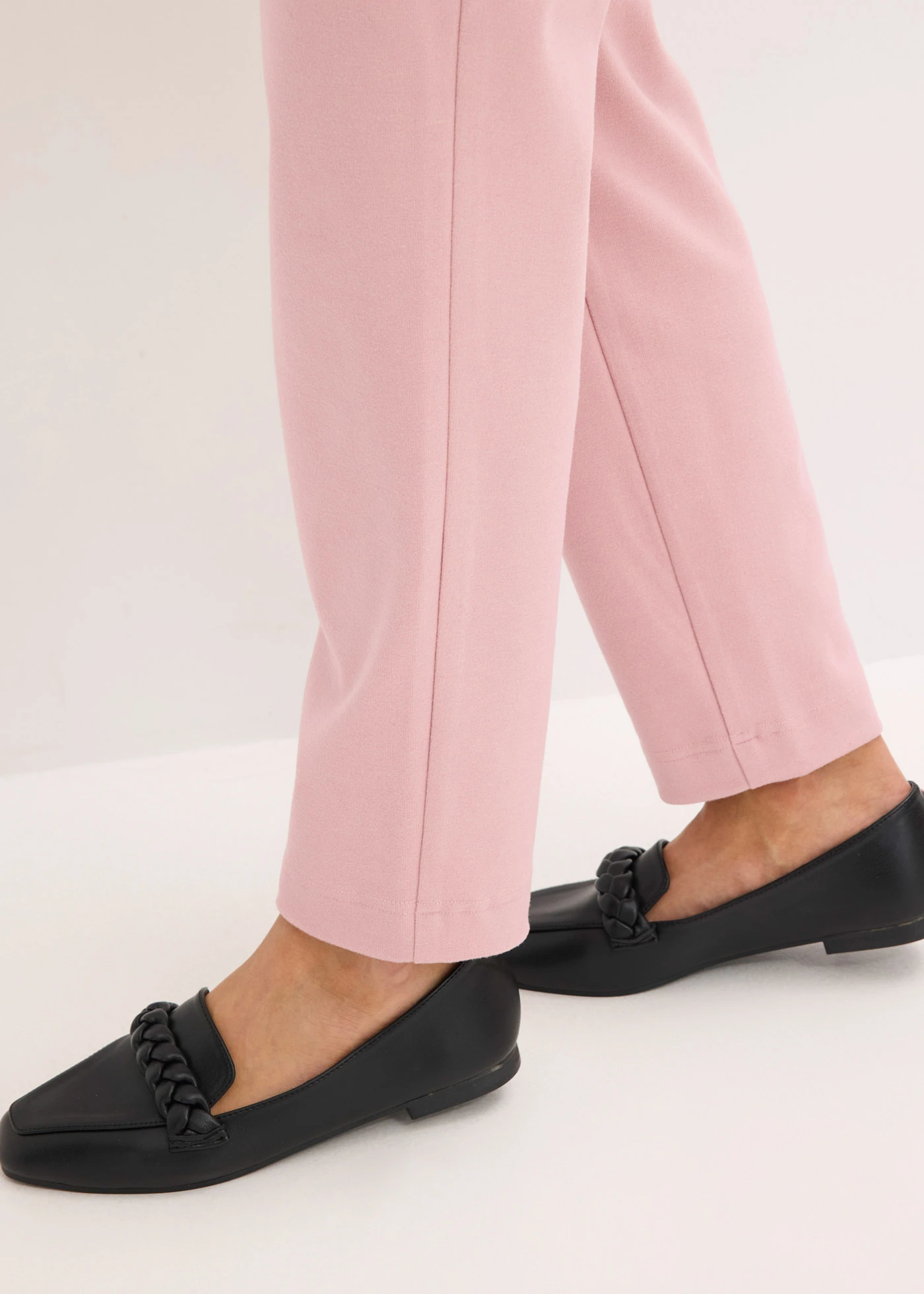 Pantaloni eleganți cu stretch • violet-orhidee fumuriu melanj • magazin bonprix