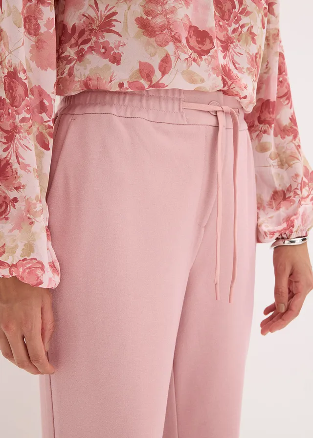 Elegante stretch broek • rookorchidee gemêleerd • product-page.page-title-suffix