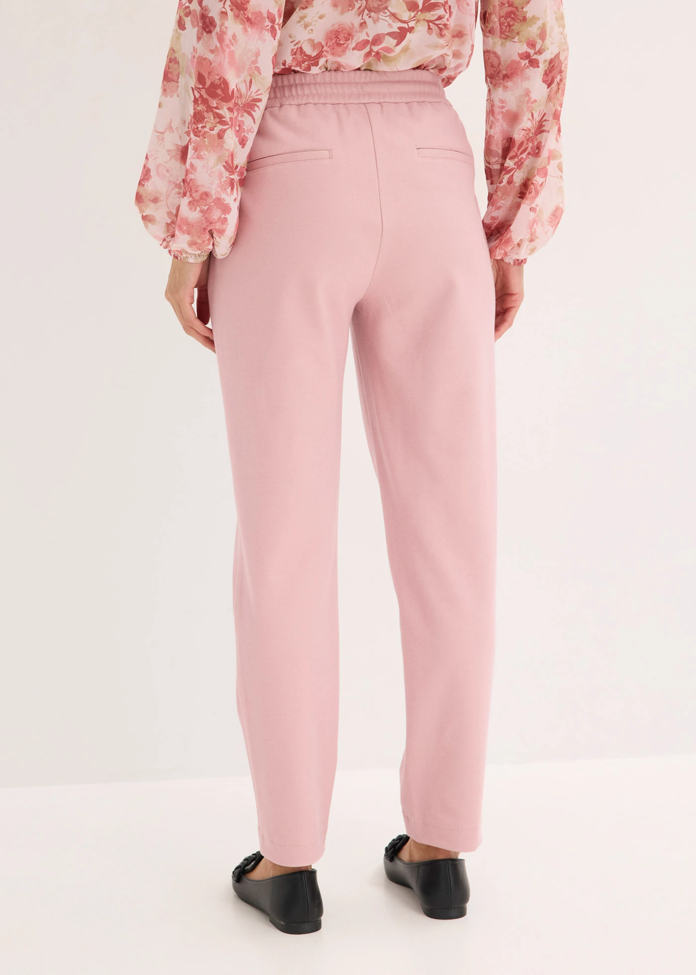 Elegante stretch broek • rookorchidee gemêleerd • bonprix online shop