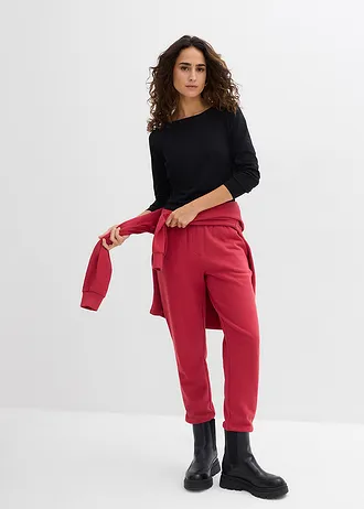 Hosszú ujjú body (2 db-os csomag) • fekete/fehér • bonprix áruház