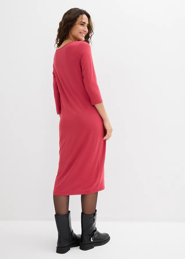 Robe en jersey • rouge cerise • product-page.page-title-suffix