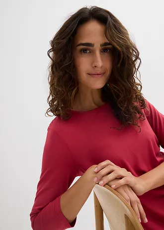 Ruha finom viszkózból • cseresznyepiros • bonprix áruház