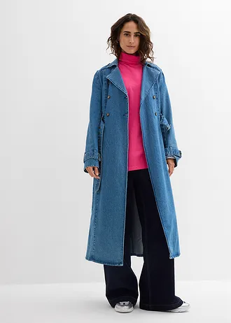 Bluză cu guler rulat din bumbac organic 100% • roz pinklady • magazin bonprix