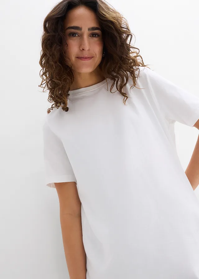 Longshirt van biologisch katoen (set van 2) • zwart/wit • product-page.page-title-suffix