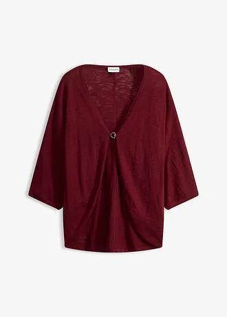 Gilet en fine maille 100% coton