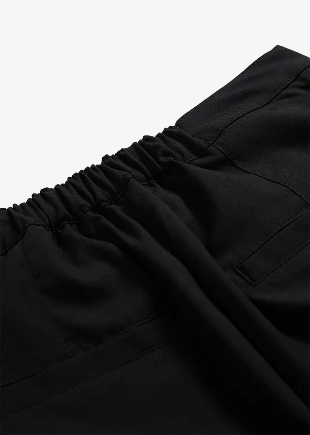 Pantalon à pinces et taille élastiquée • noir • product-page.page-title-suffix