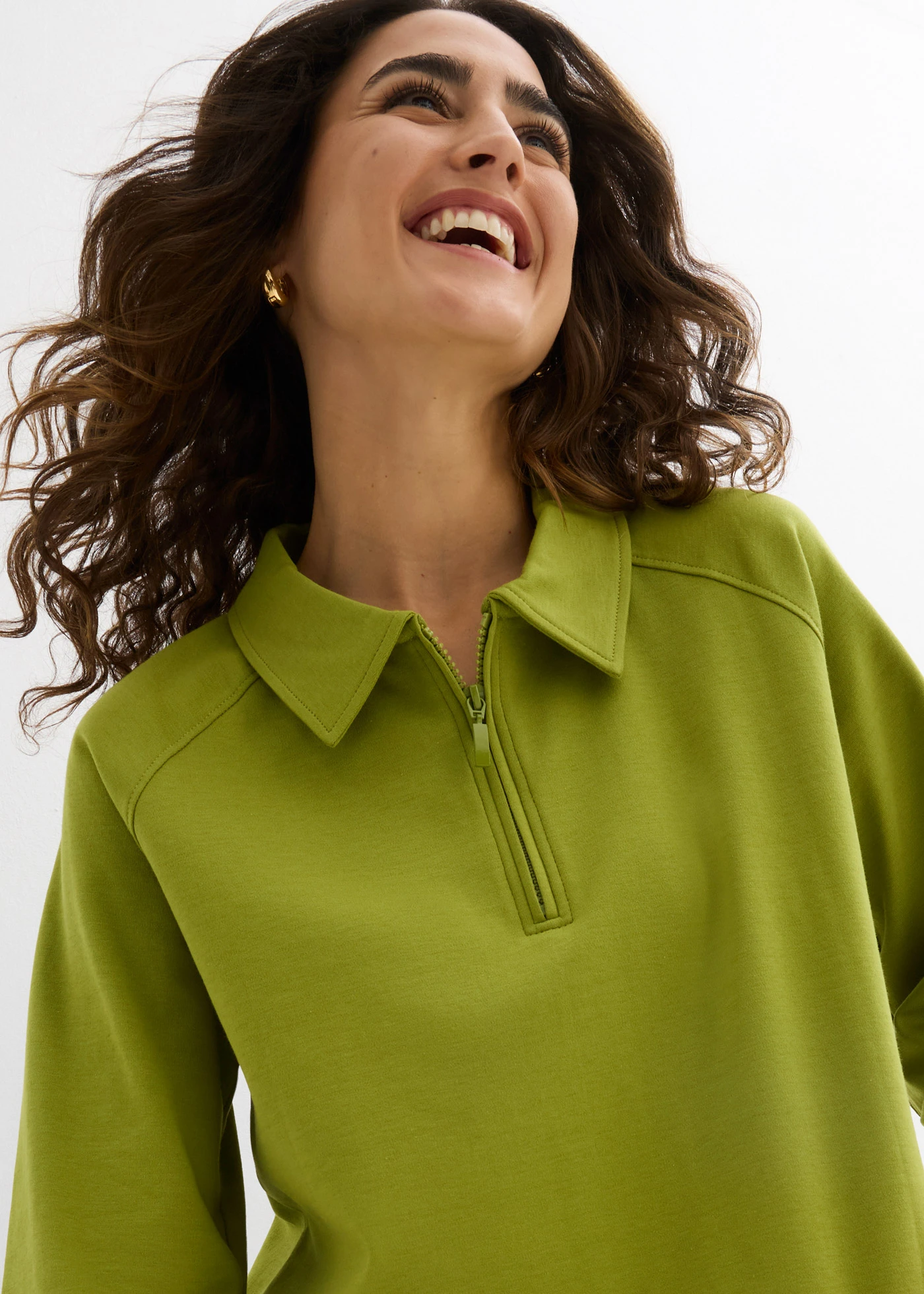 T-shirt blouse • vert mousse • Boutique bonprix