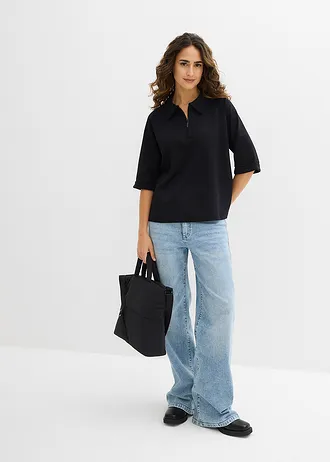 Shirt • zwart • bonprix online shop