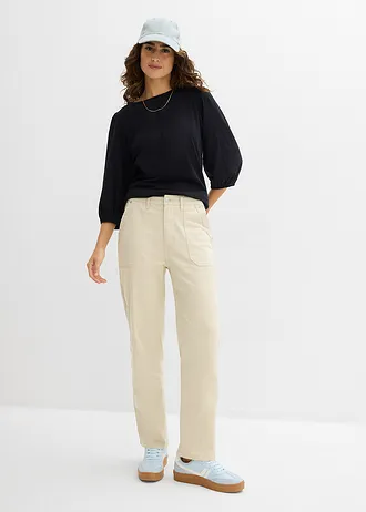 T-shirt 100% coton • noir • Boutique bonprix