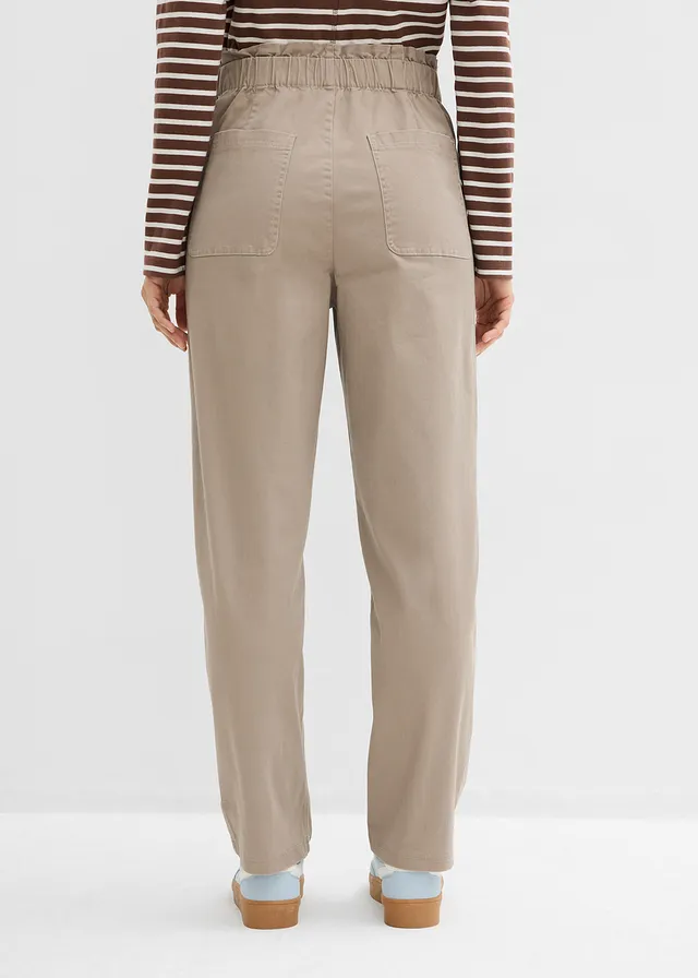 Pantalon cargo en twill • taupe • product-page.page-title-suffix