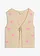 Gilet sans manches en maille, Couleur: sable clair-rose