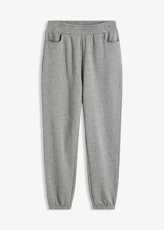 Joggingbroek van biologisch katoen, Kleur: zwart