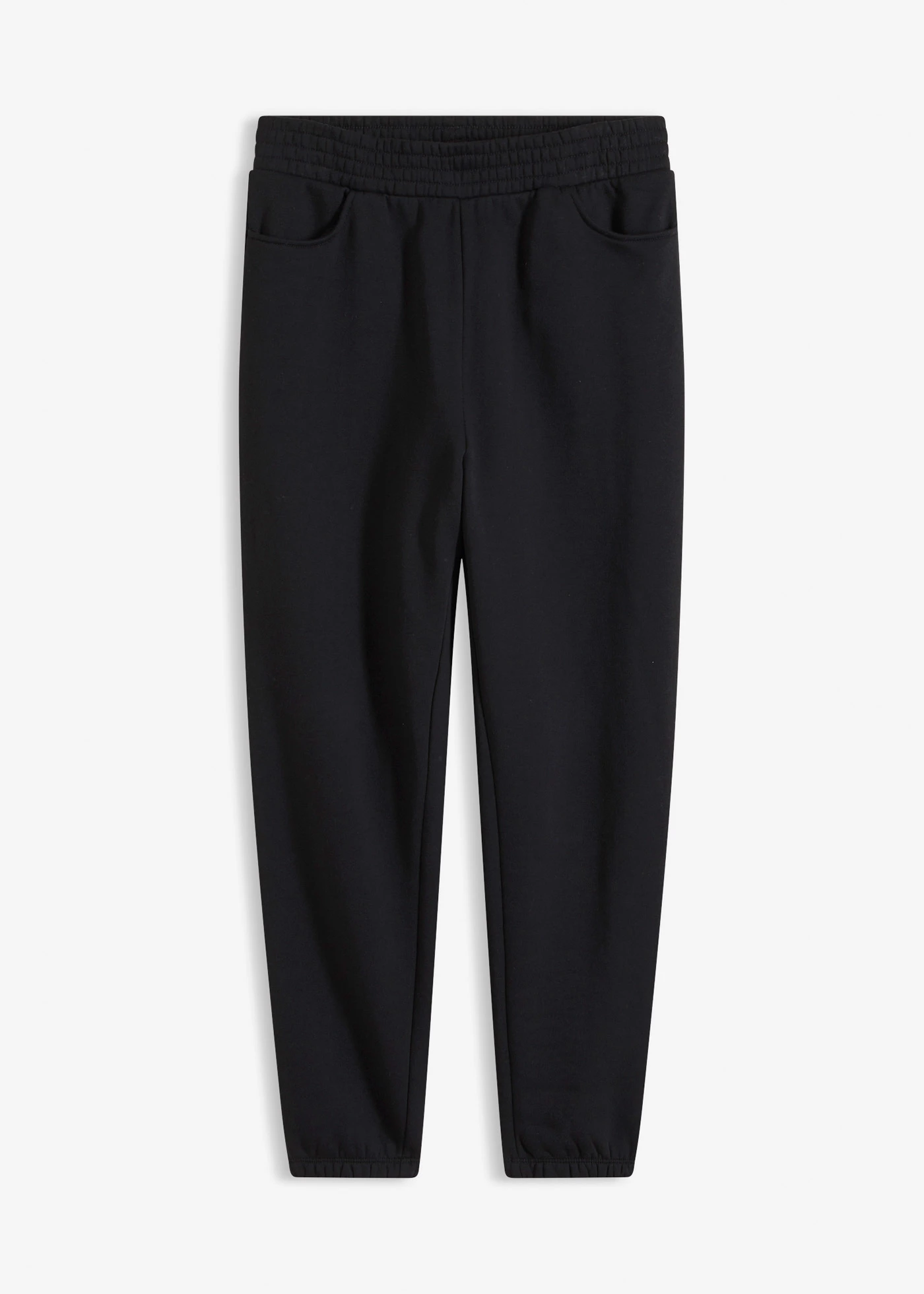 Pantaloni casual integral din bumbac organic • negru • magazin bonprix