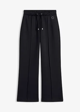 Pantalon de sport avec coutures décoratives, Couleur: noir