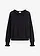 Pull en fine maille, Couleur: noir