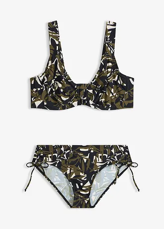 Minimizer bikini met gewatteerde bandjes (2-dlg. set)