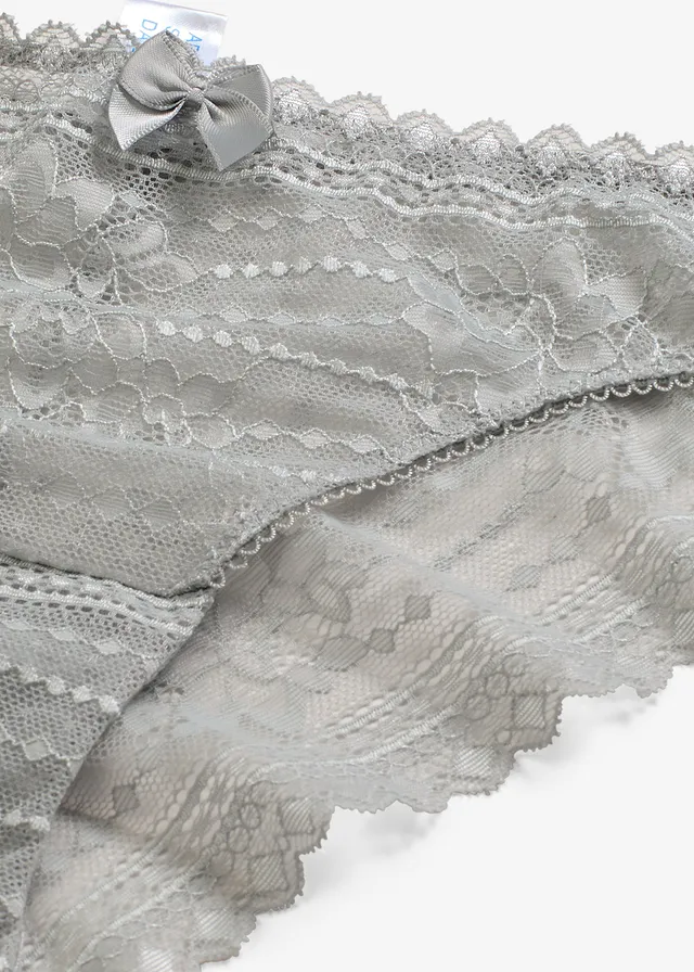 Slip en dentelle • gris argenté • product-page.page-title-suffix
