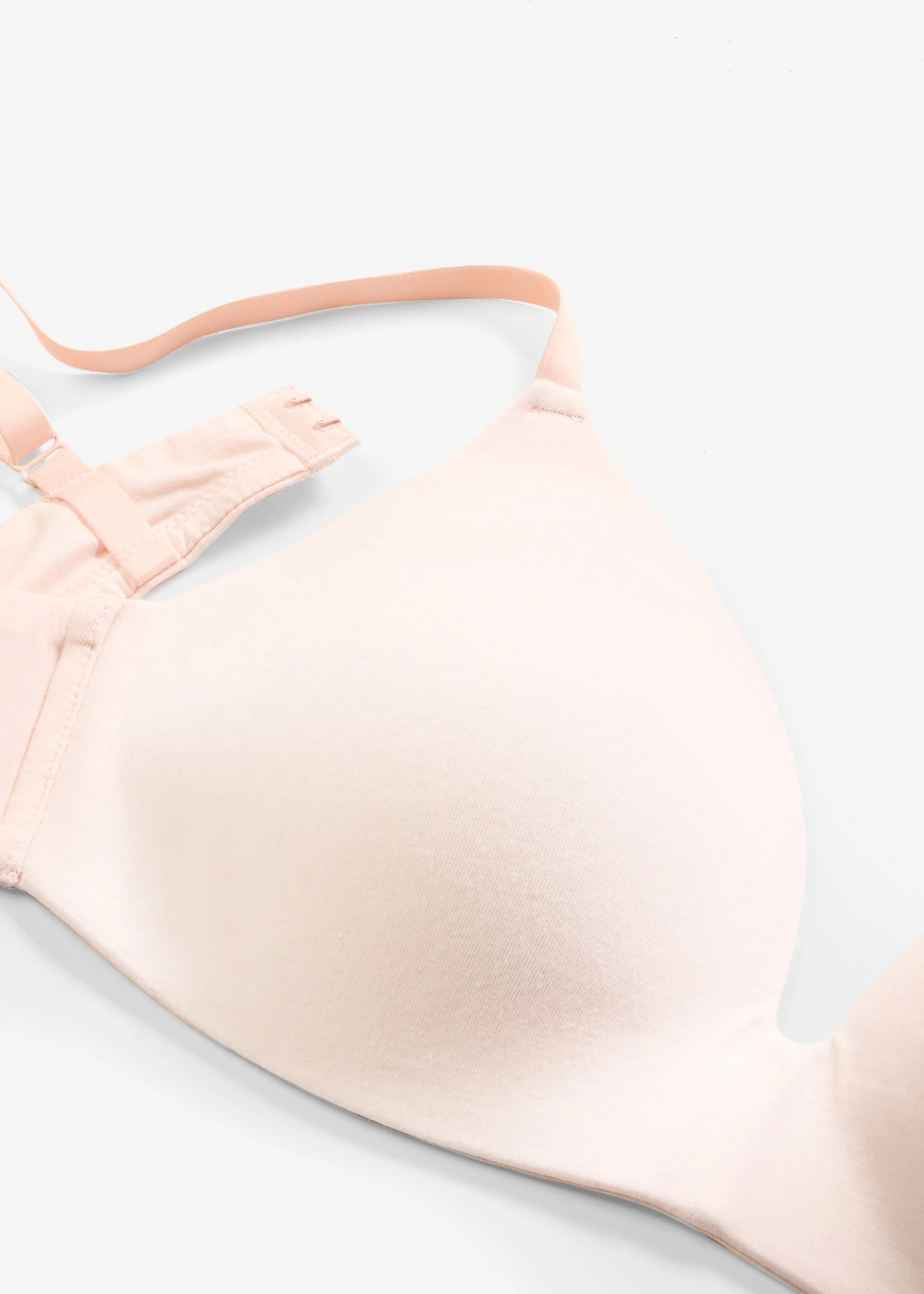 Előformázott melltartó merevítő nélkül, bio-pamuttal • selyemrózsaszín • bonprix áruház