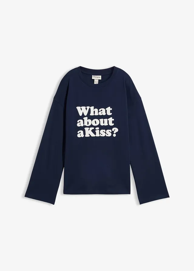 Longsleeve van zwaar katoen