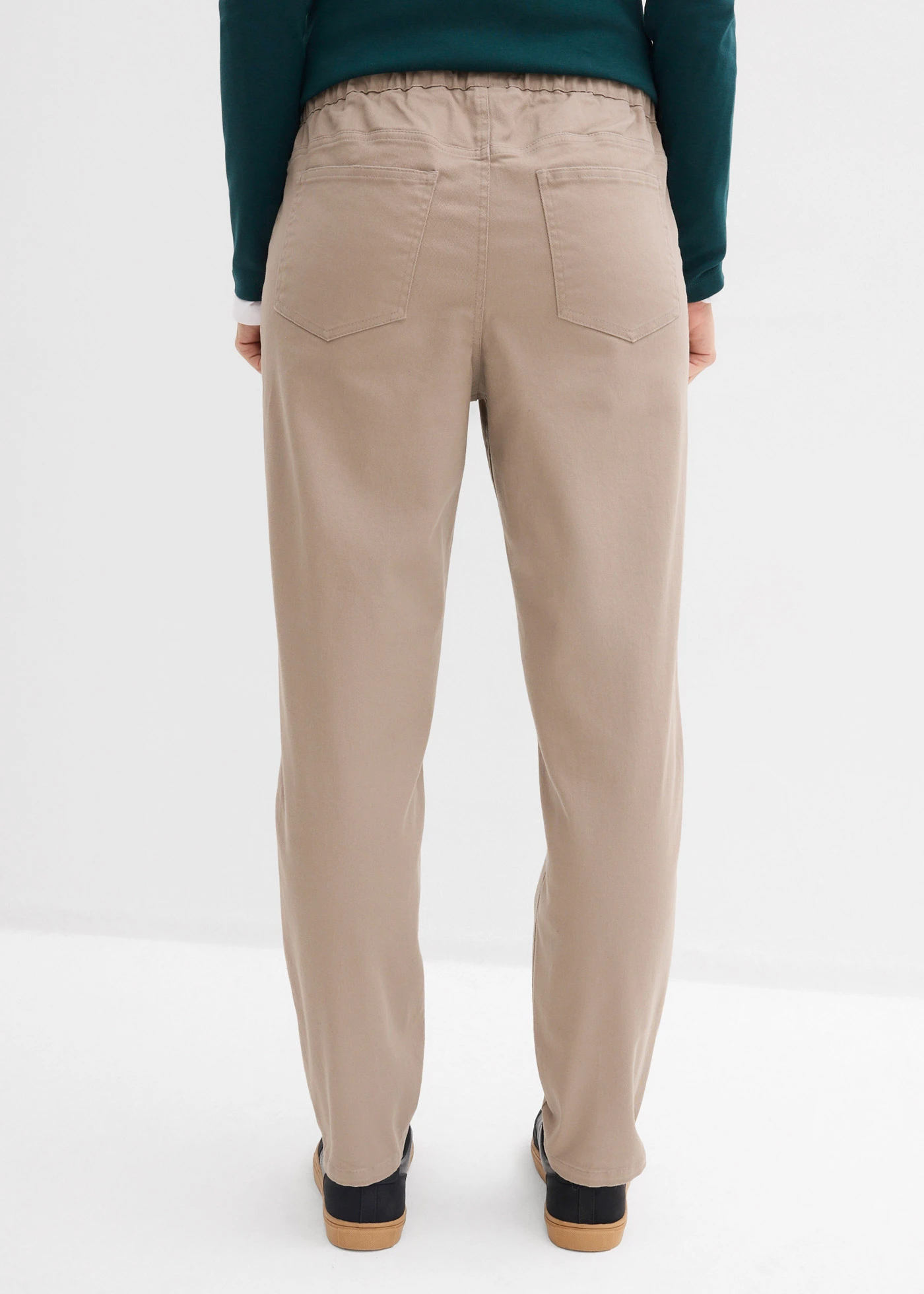 Pantalon en twill • taupe • Boutique bonprix