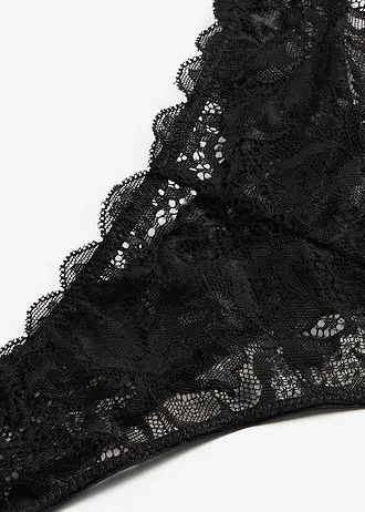 Chilot V-string • negru • magazin bonprix