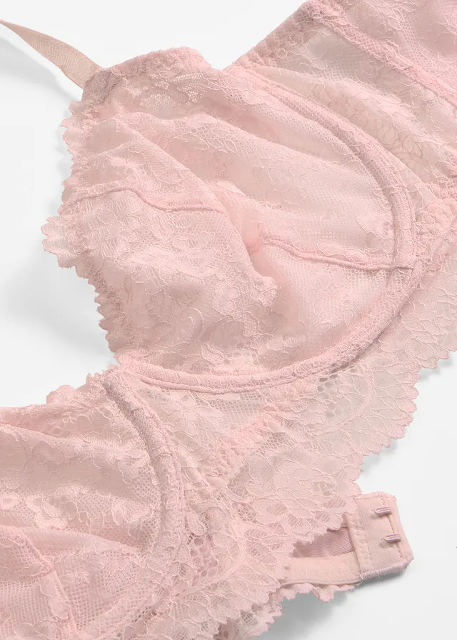 Soutien-gorge à armatures en dentelle • rose poudré • product-page.page-title-suffix