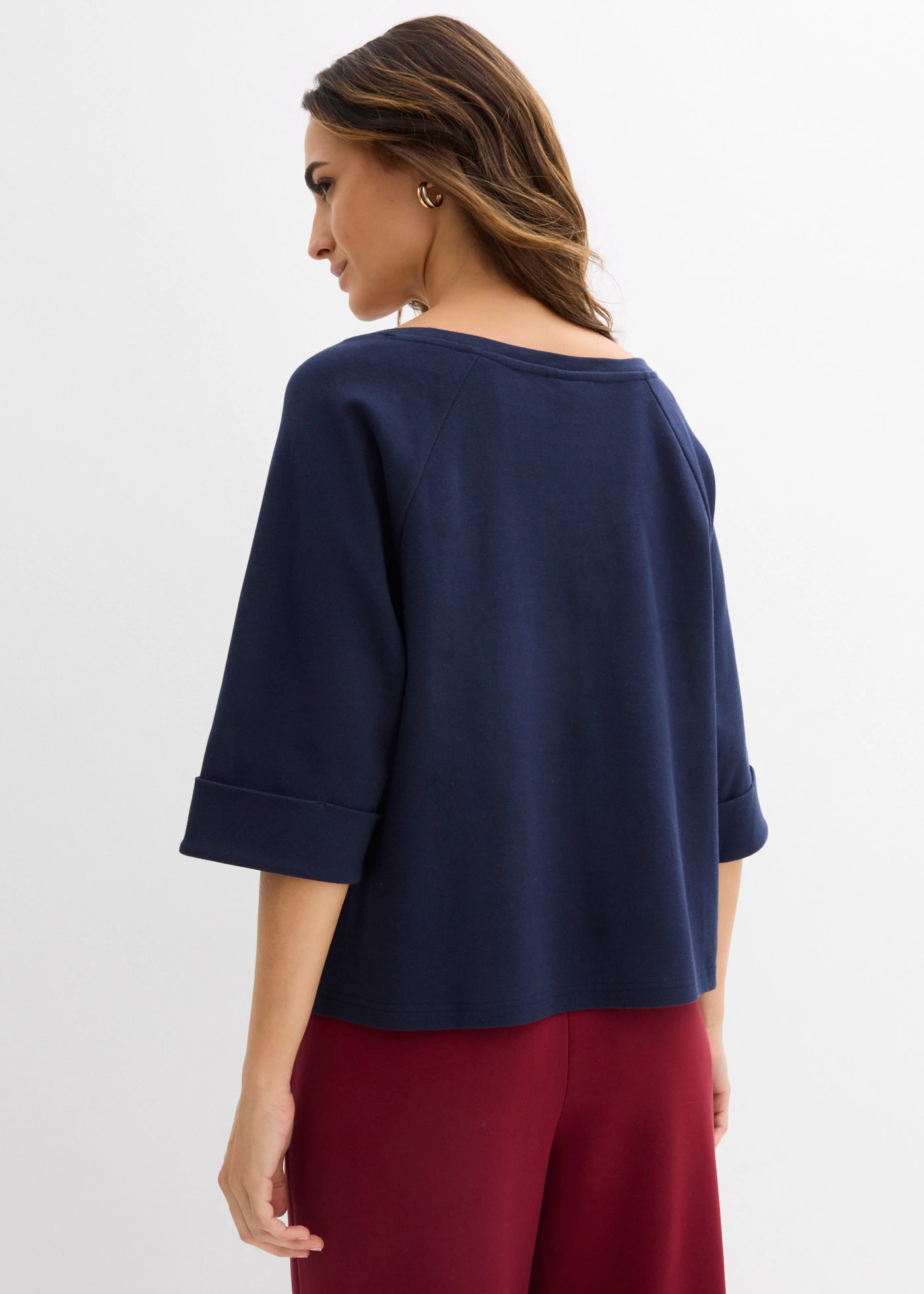 Bluză tricot • bleumarin • magazin bonprix