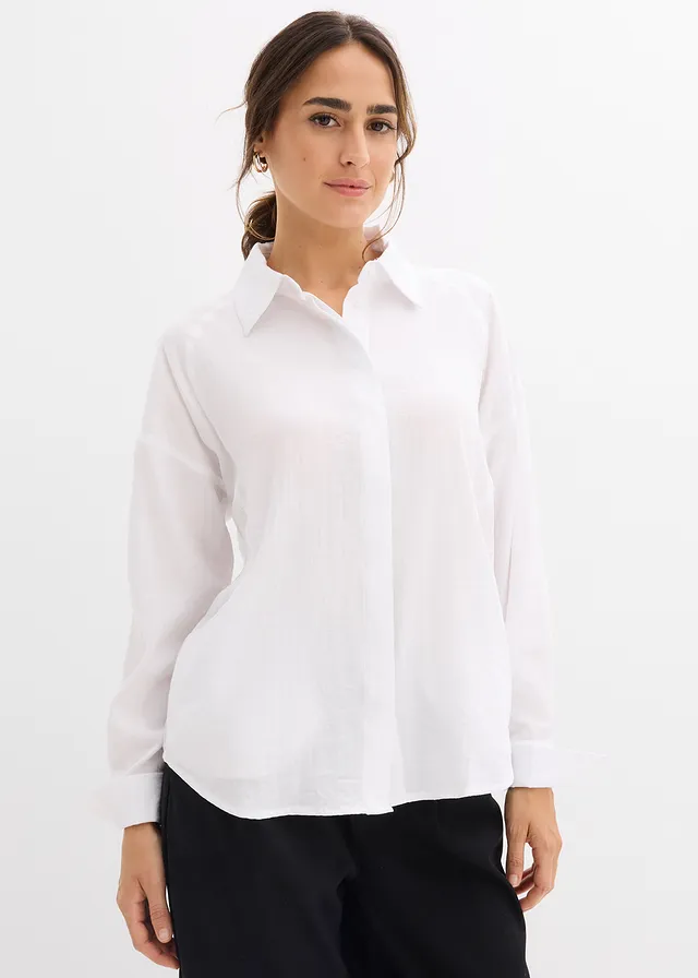 Chemisier à poches • blanc • product-page.page-title-suffix
