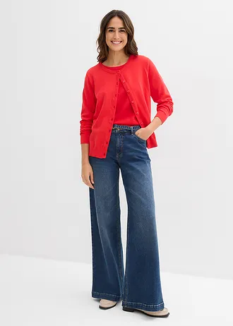 Cienki sweter • truskawkowy • sklep bonprix