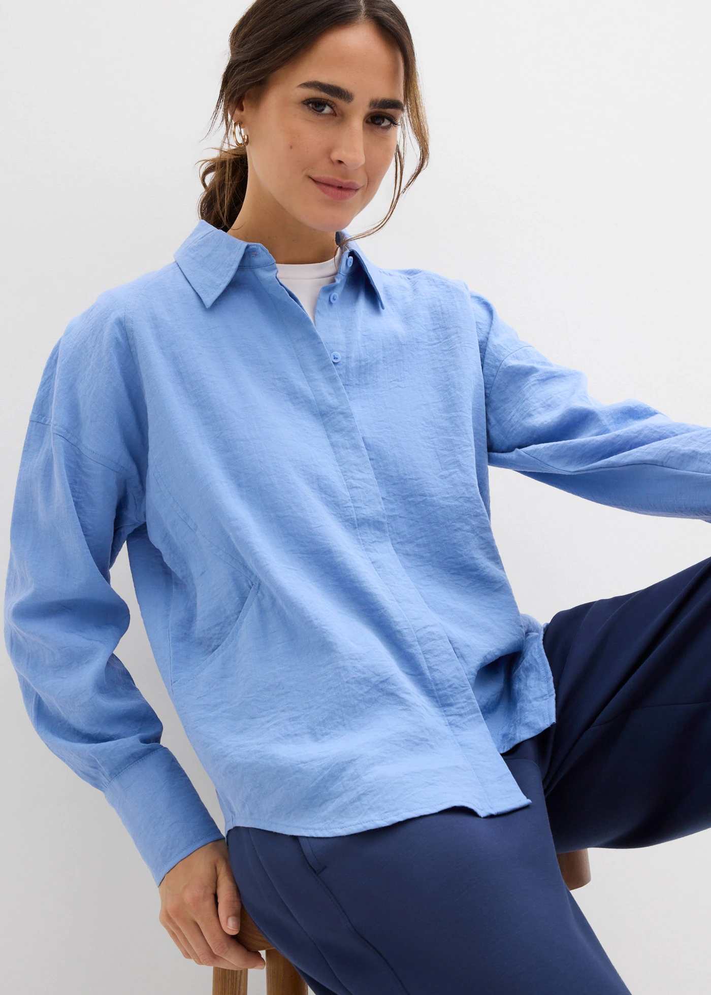 Chemisier • bleu moyen • Boutique bonprix