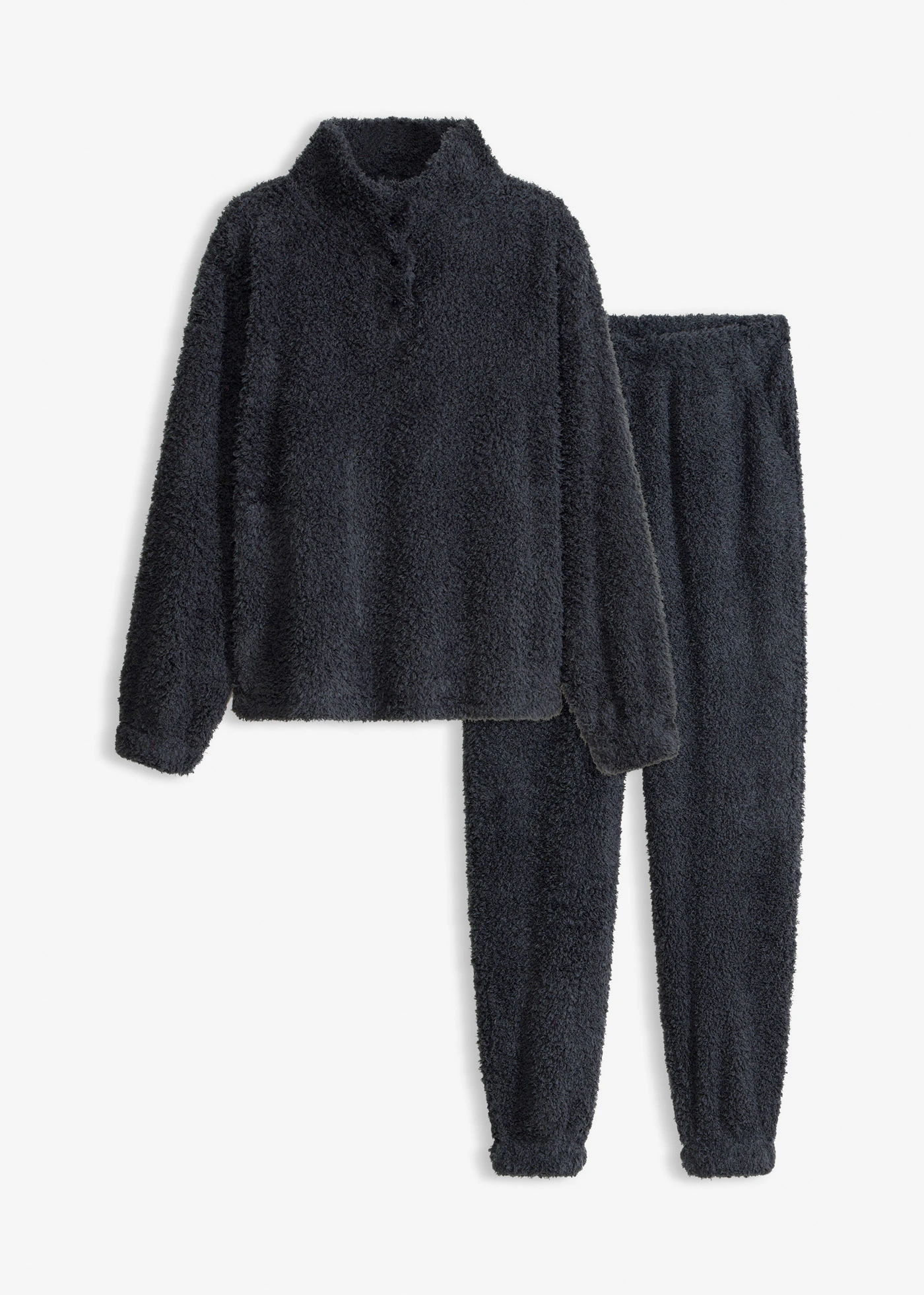 Ensemble d’intérieur large en matière douce • bleu nuit • Boutique bonprix