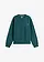 Oversized thermo sweater, sneldrogend, Kleur: petrolgroen