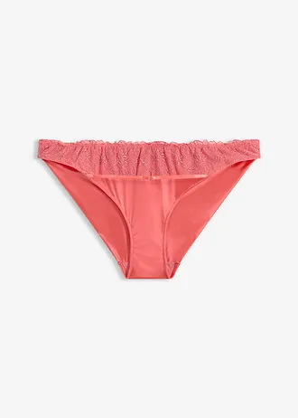 Slip met naadloze achterkant, Kleur: koraalpink