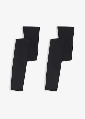 Lot de 2 leggings 50den confort • noir • Boutique bonprix