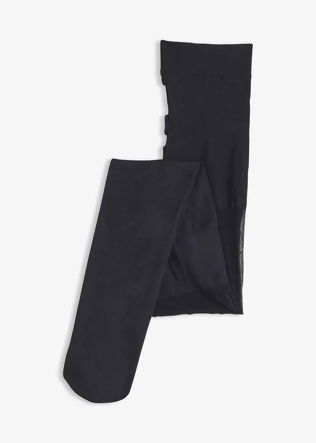Collant effet jambière avec cœurs 70den • noir • Boutique bonprix