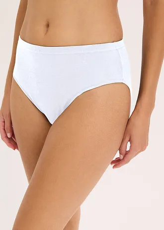 Maxislip met biologisch katoen (set van 7), Kleur: zwart+sandbeige+wit