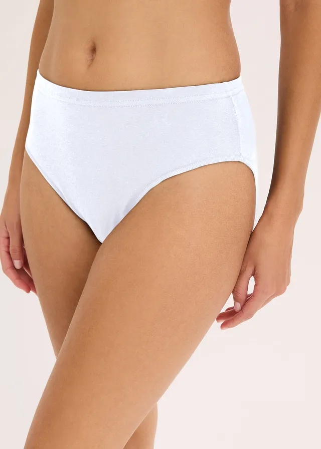 Maxislip met biologisch katoen (set van 7), Kleur: wit+zwart+sandbeige