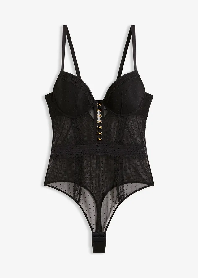 Stringbody, Kleur: zwart