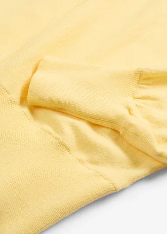 Pull à manches chauve-souris, Couleur: jaune clair