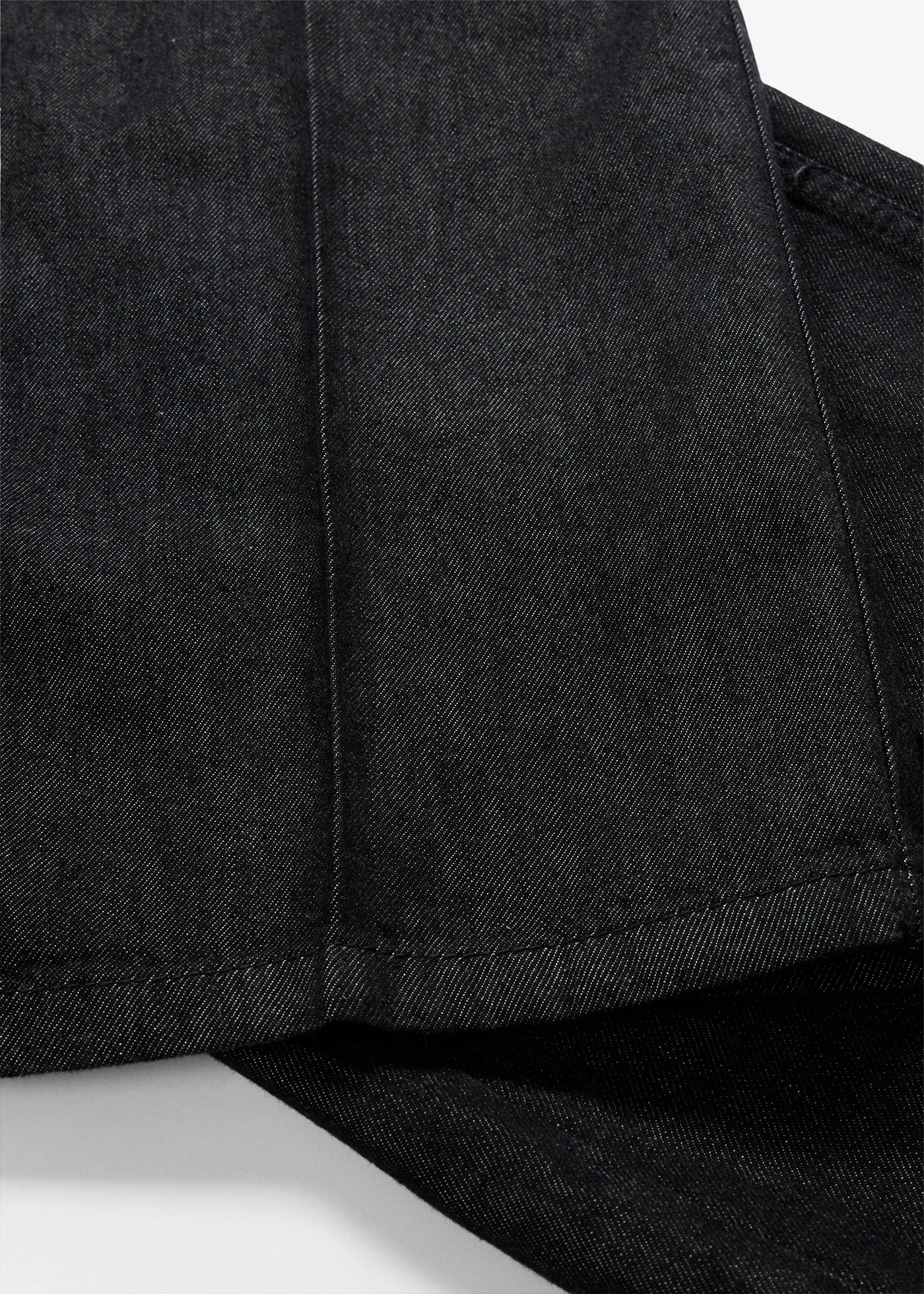 Dżinsy z szerokimi nogawkami, mid waist • czarny denim "used" • sklep bonprix