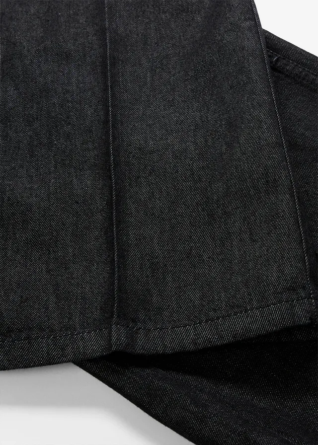 Jean large taille mi-haute • noir denim used • product-page.page-title-suffix
