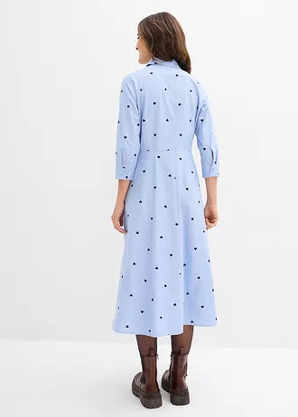 Overhemdjurk, Kleur: parelblauw