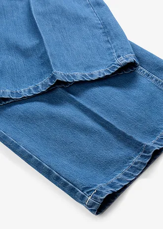 Blugi wide leg Mid Waist • bleu denim uzat • magazin bonprix