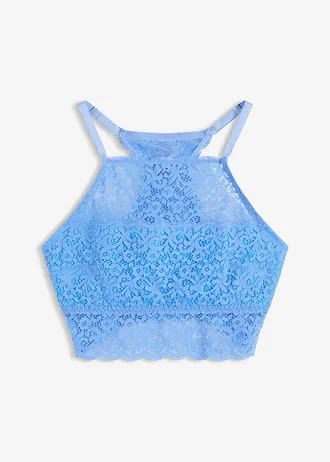 Biustonosz bustier z rozciągliwej koronki