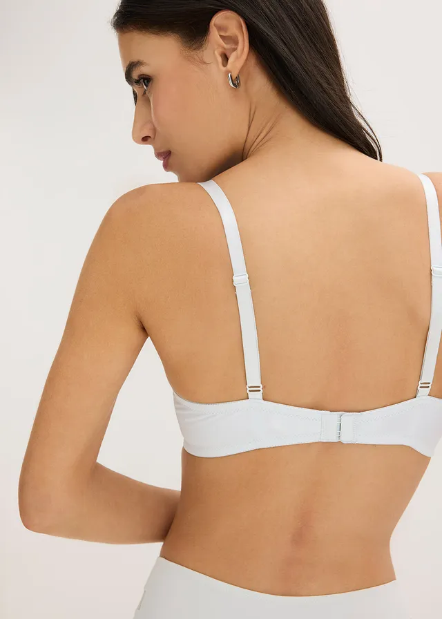 Sutien vătuit cu armătură • albastru/crem • magazin bonprix