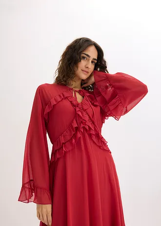 Sifon ruha • cseresznyepiros • bonprix áruház