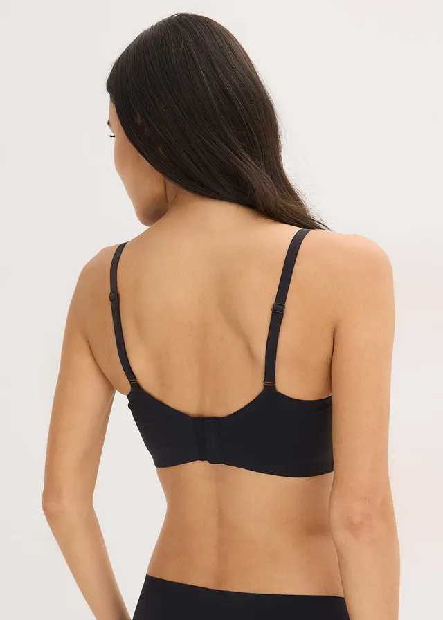 Soutien-gorge d’allaitement rembourré sans armatures découpes laser • noir • product-page.page-title-suffix