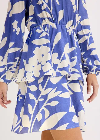 Rochie-tunică • albastru floral • magazin bonprix